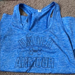 Blue workout top Nike